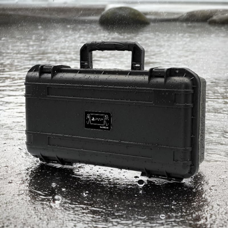 Luck&Link Carrying Bag Case for PlayStation Portal, Hard Professional Waterproof PS Portal Carrying Case for ps5 Portal Remote Player, Controllers, Foldable Keyboard & Other Accessories AC Charger Storag - Image 5